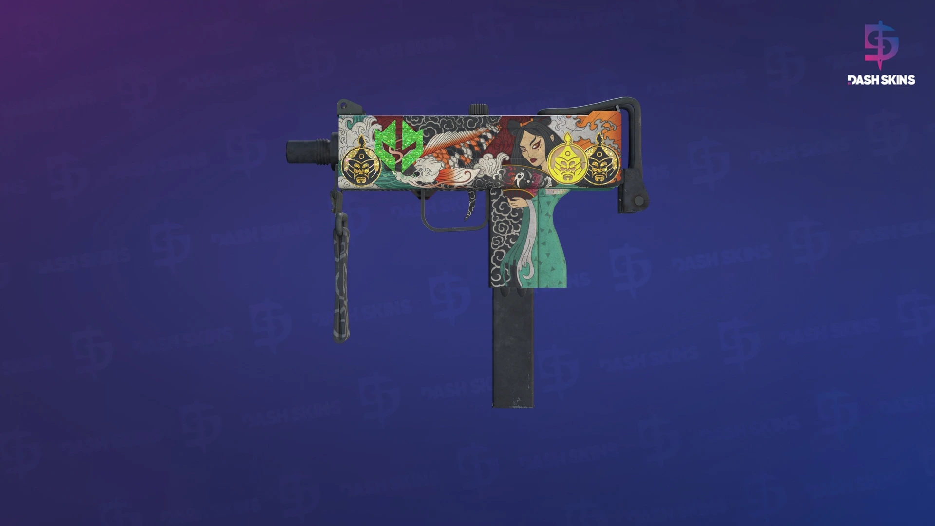 MAC-10 | Allure (Well-Worn) Screenshot Playside
