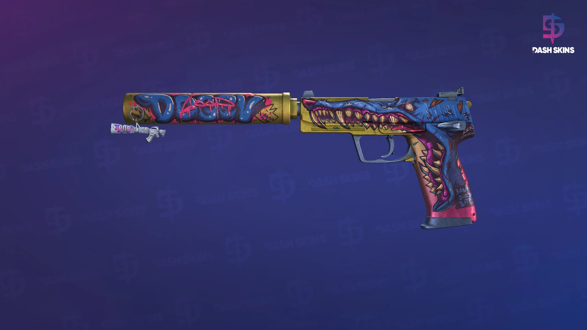 USP-S | Jawbreaker (Well-Worn) Screenshot Playside