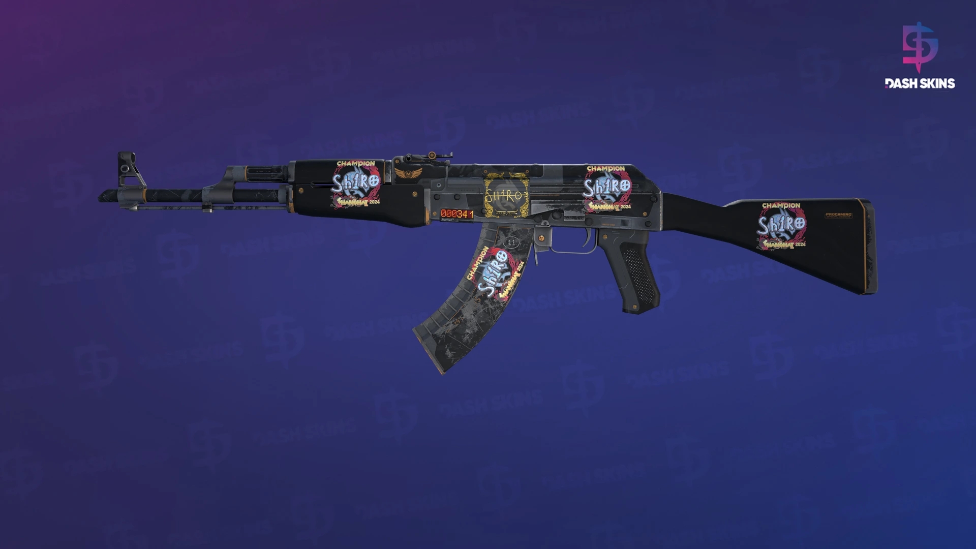 StatTrak™ AK-47 | Elite Build (Well-Worn) Screenshot Playside