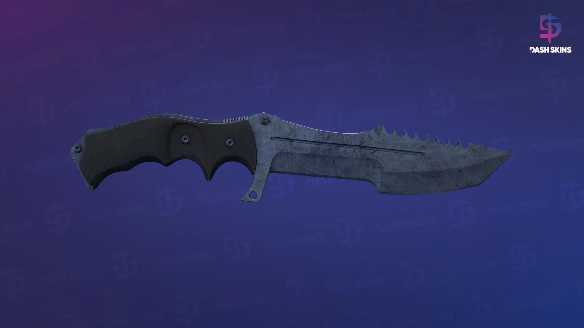 ★ Huntsman Knife | Blue Steel (Minimal Wear) Screenshot Playside