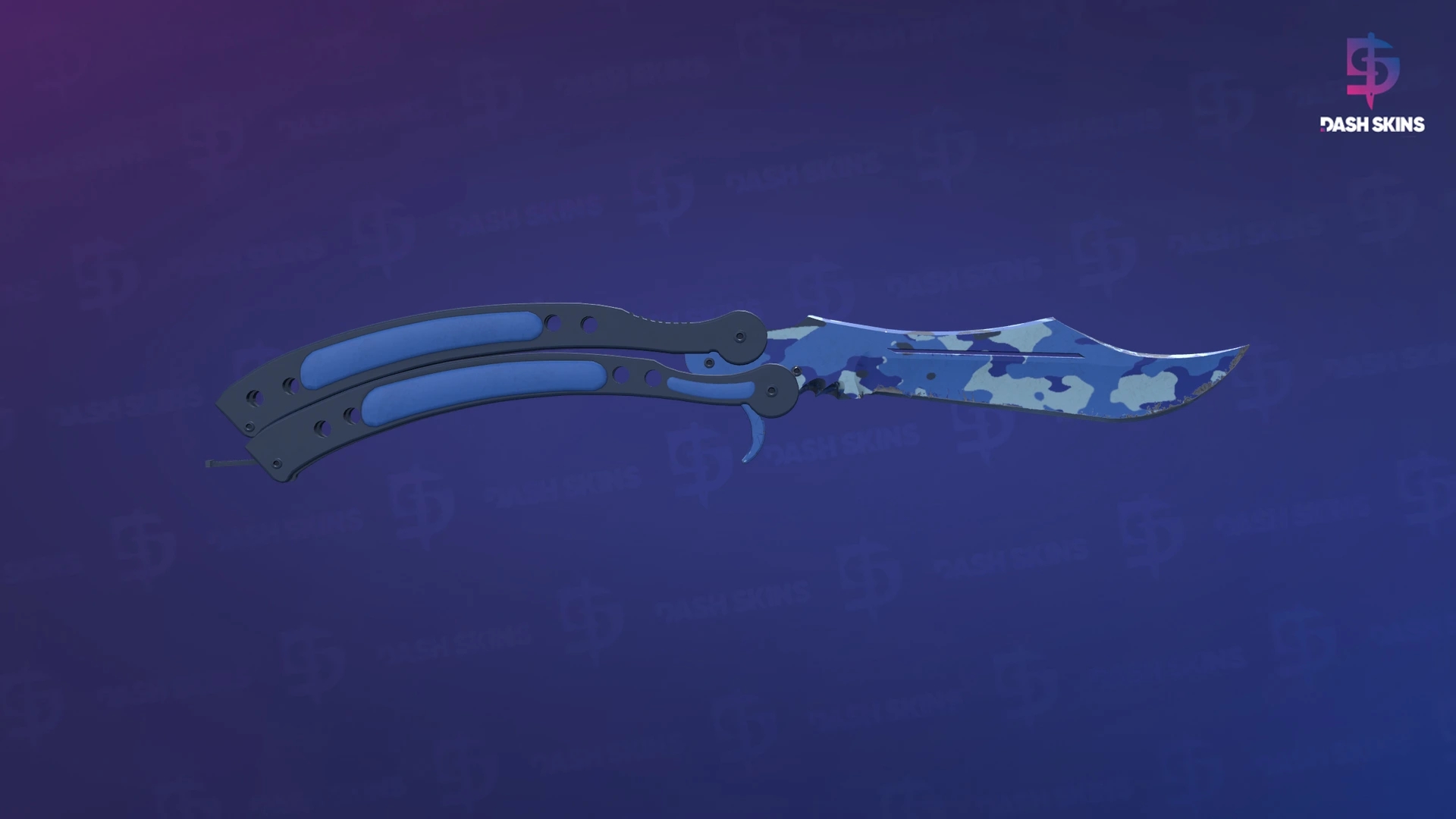 ★ Butterfly Knife | Bright Water (Field-Tested) Screenshot Playside