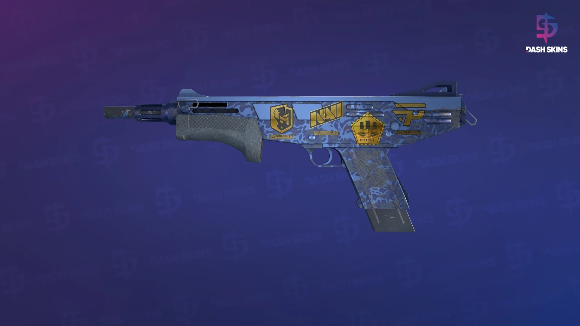Souvenir MAG-7 | Navy Sheen (Factory New) Screenshot Playside