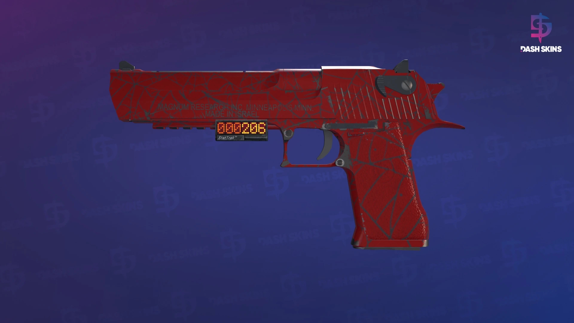 StatTrak™ Desert Eagle | Crimson Web (Minimal Wear) Screenshot Playside