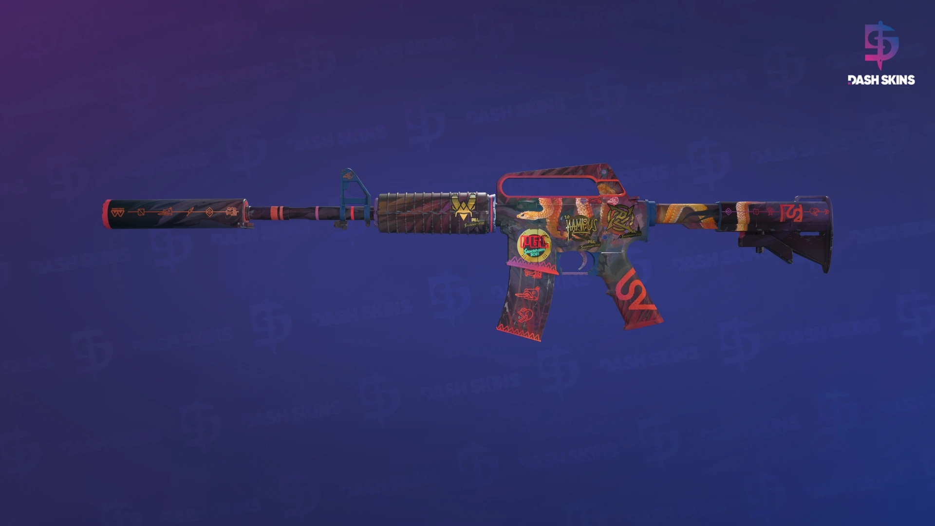 M4A1-S | Welcome to the Jungle (Well-Worn) Screenshot Playside