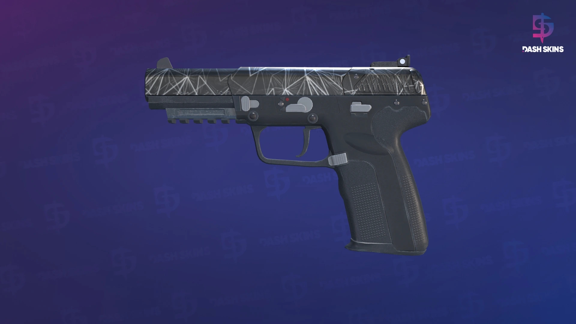 Five-SeveN | Silver Quartz (Minimal Wear) Screenshot Playside