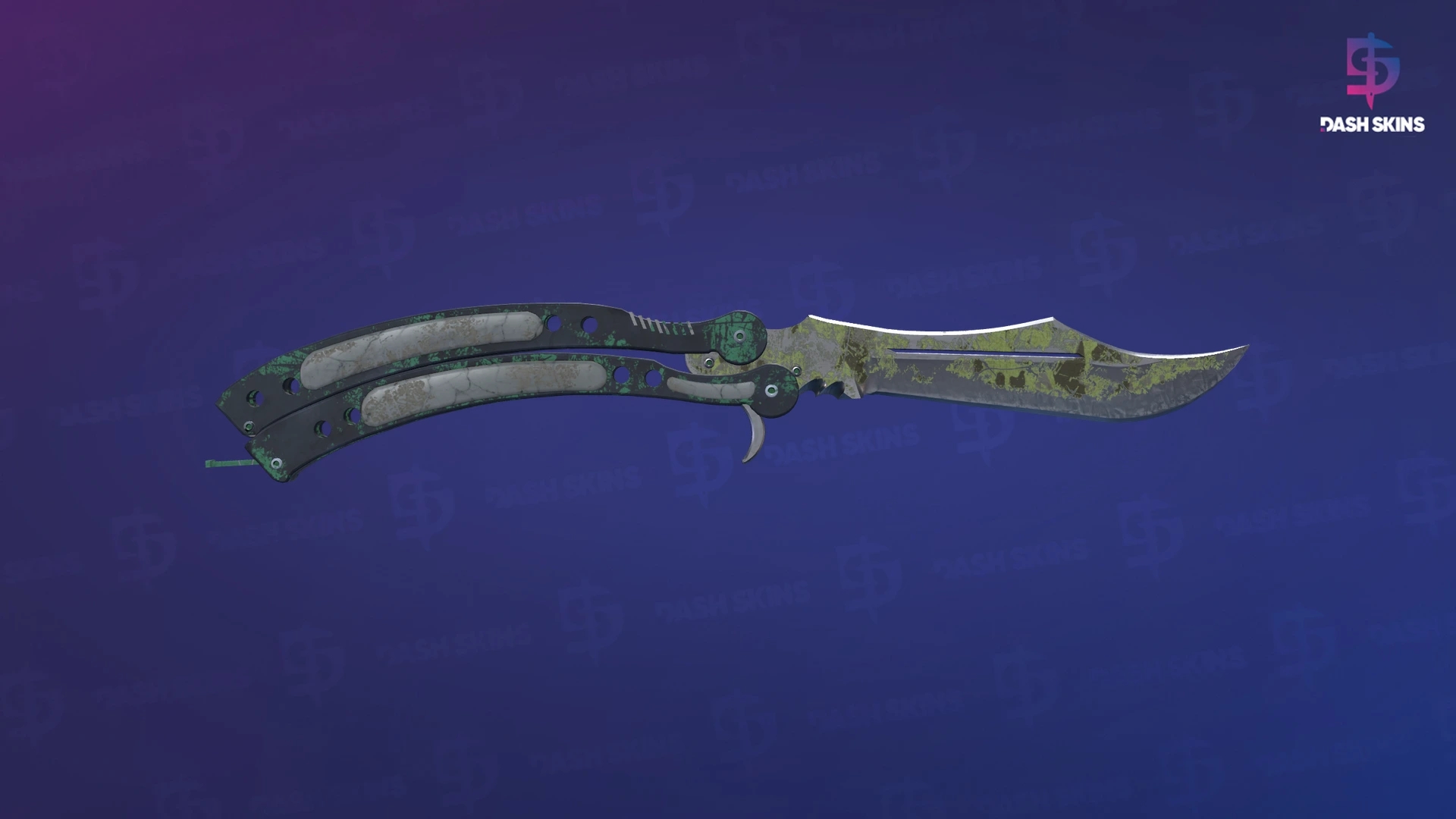 ★ Butterfly Knife | Boreal Forest (Battle-Scarred) Screenshot Playside