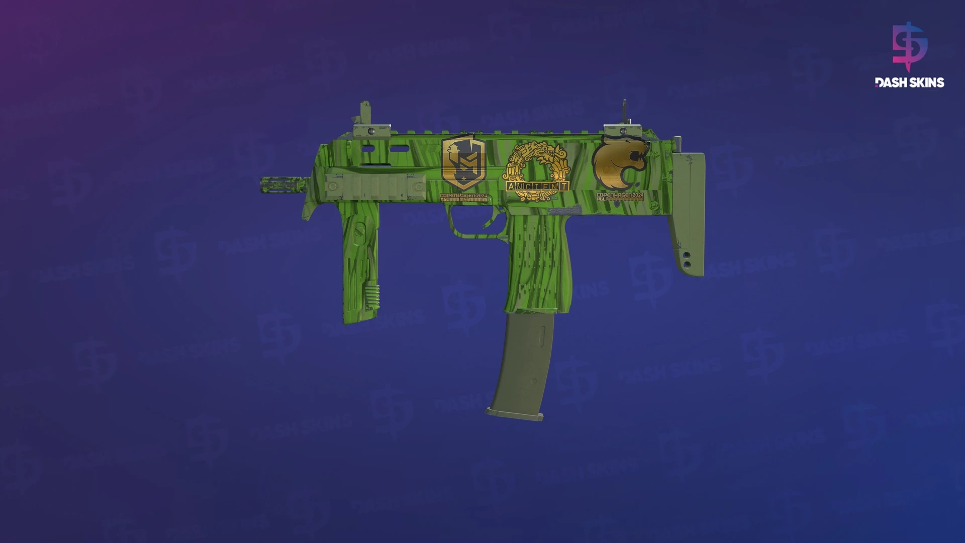 Souvenir MP7 | Tall Grass (Minimal Wear) Screenshot Playside