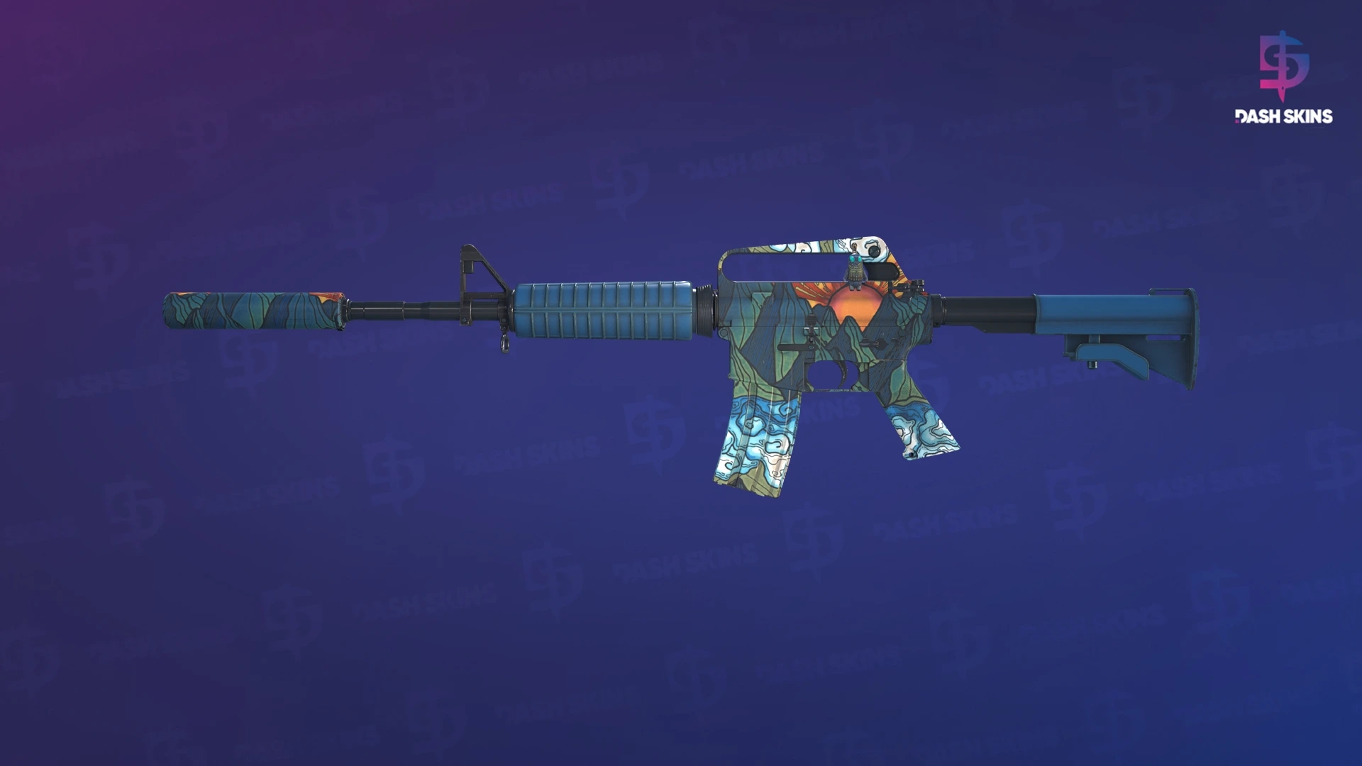 M4A1-S | Solitude (Minimal Wear) Screenshot Playside