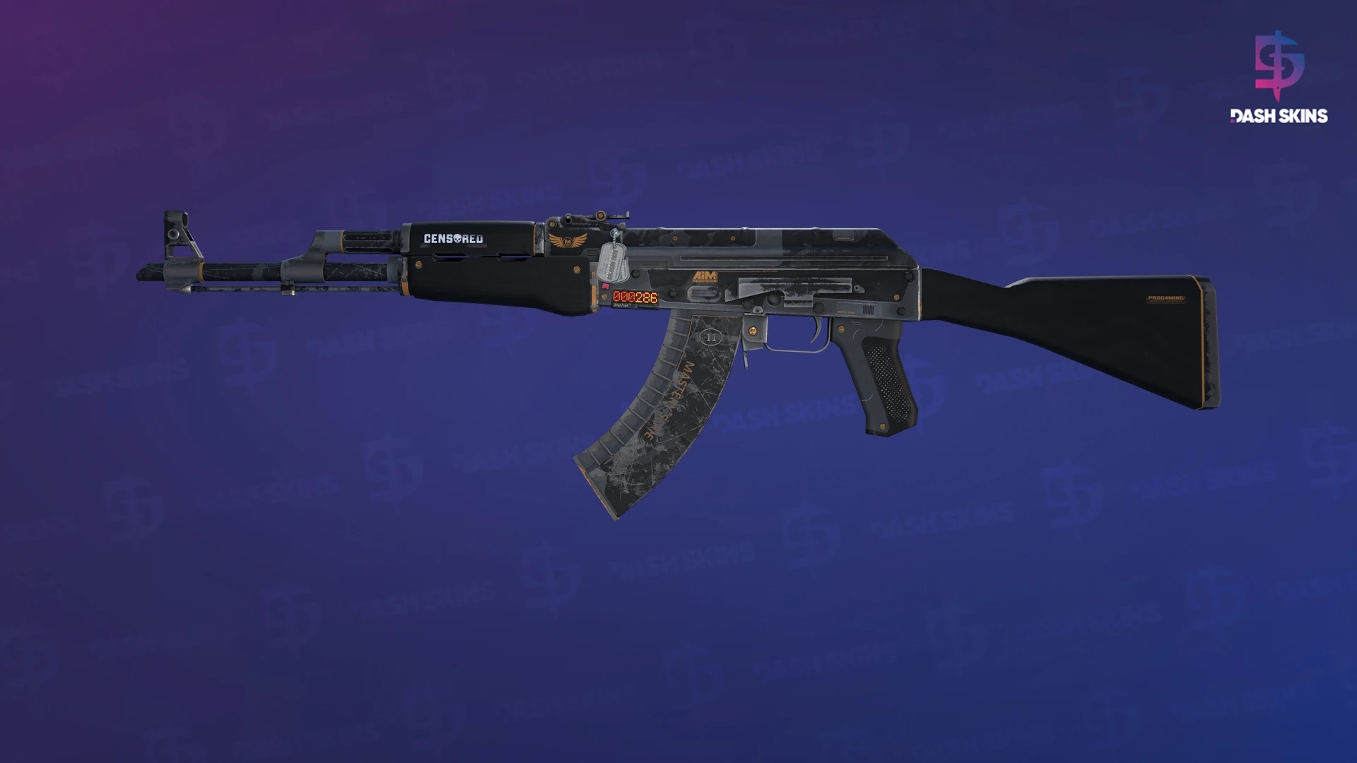 StatTrak™ AK-47 | Elite Build (Well-Worn) Screenshot Playside