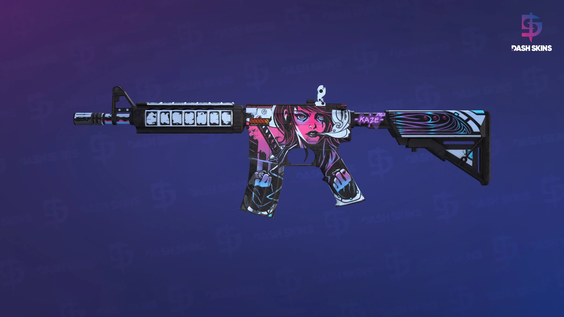 StatTrak™ M4A4 | Neo-Noir (Minimal Wear) Screenshot Playside
