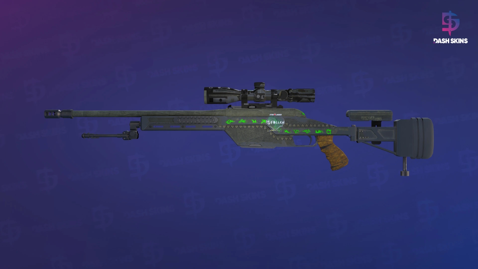 SSG 08 | Necropos (Battle-Scarred) Screenshot Playside