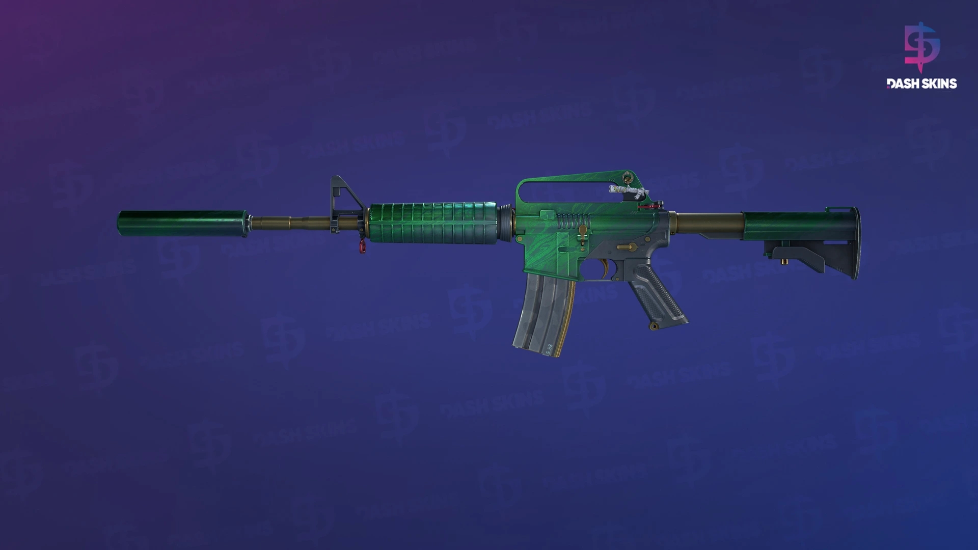 M4A1-S | Electrum (Minimal Wear) Screenshot Playside