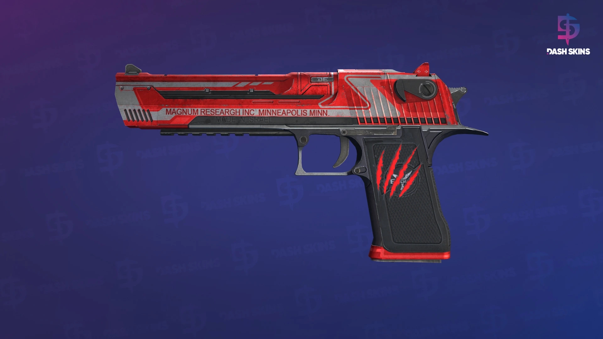 Desert Eagle | Code Red (Well-Worn) Screenshot Playside