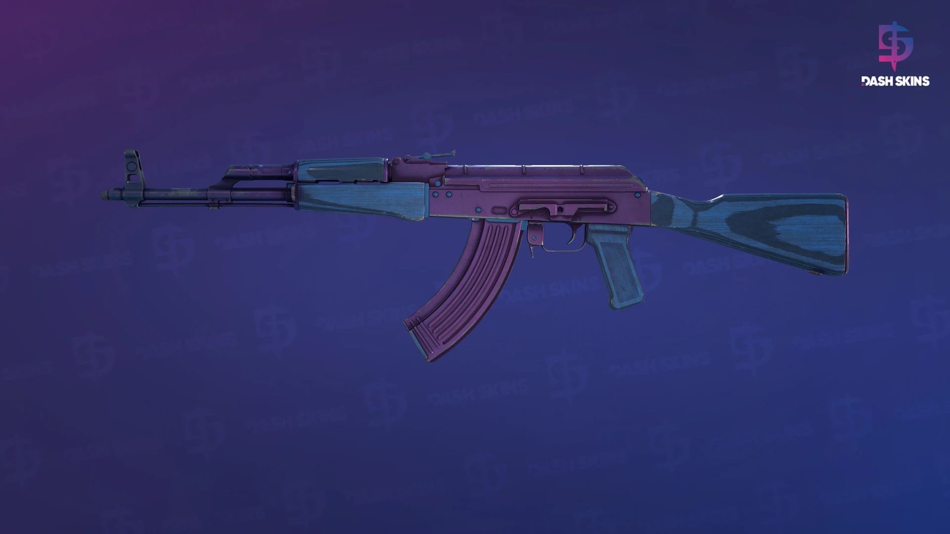 AK-47 | Midnight Laminate (Field-Tested) Screenshot Playside