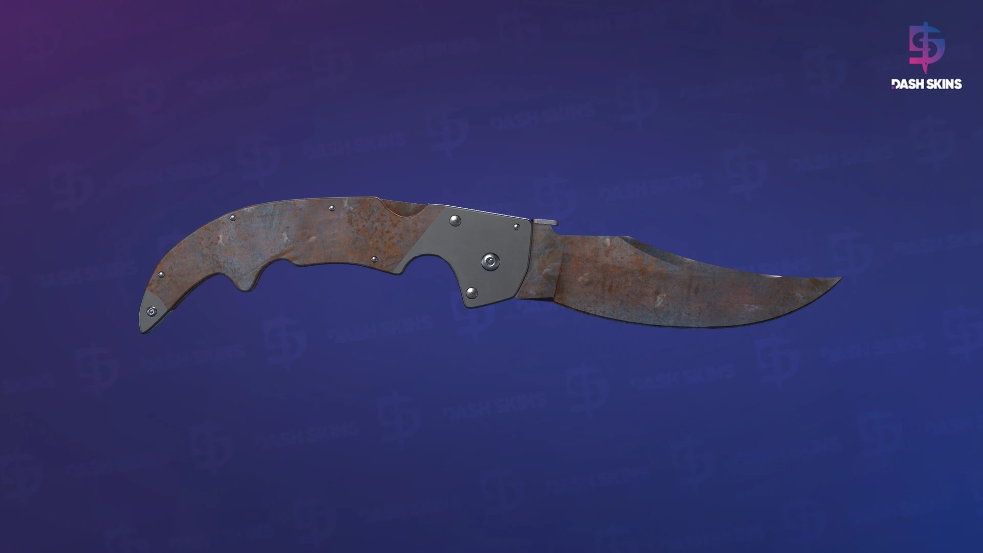 ★ Falchion Knife | Rust Coat (Battle-Scarred) Screenshot Playside