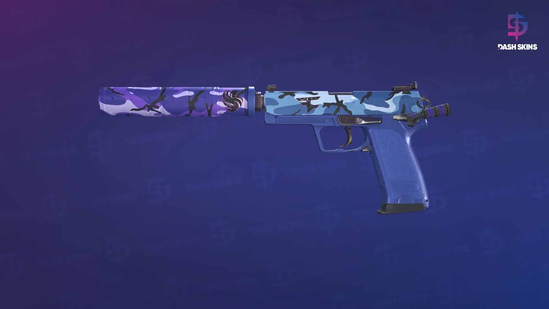 USP-S | Alpine Camo (Minimal Wear) Screenshot Playside