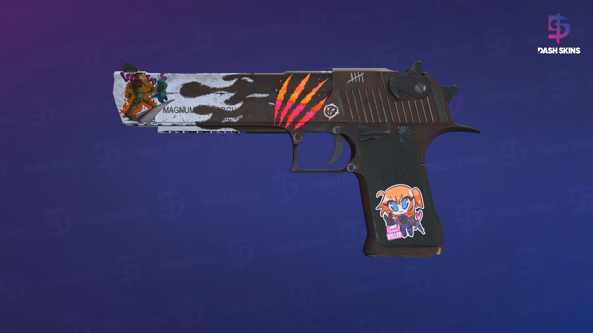 Desert Eagle | Oxide Blaze (Field-Tested) Screenshot Playside