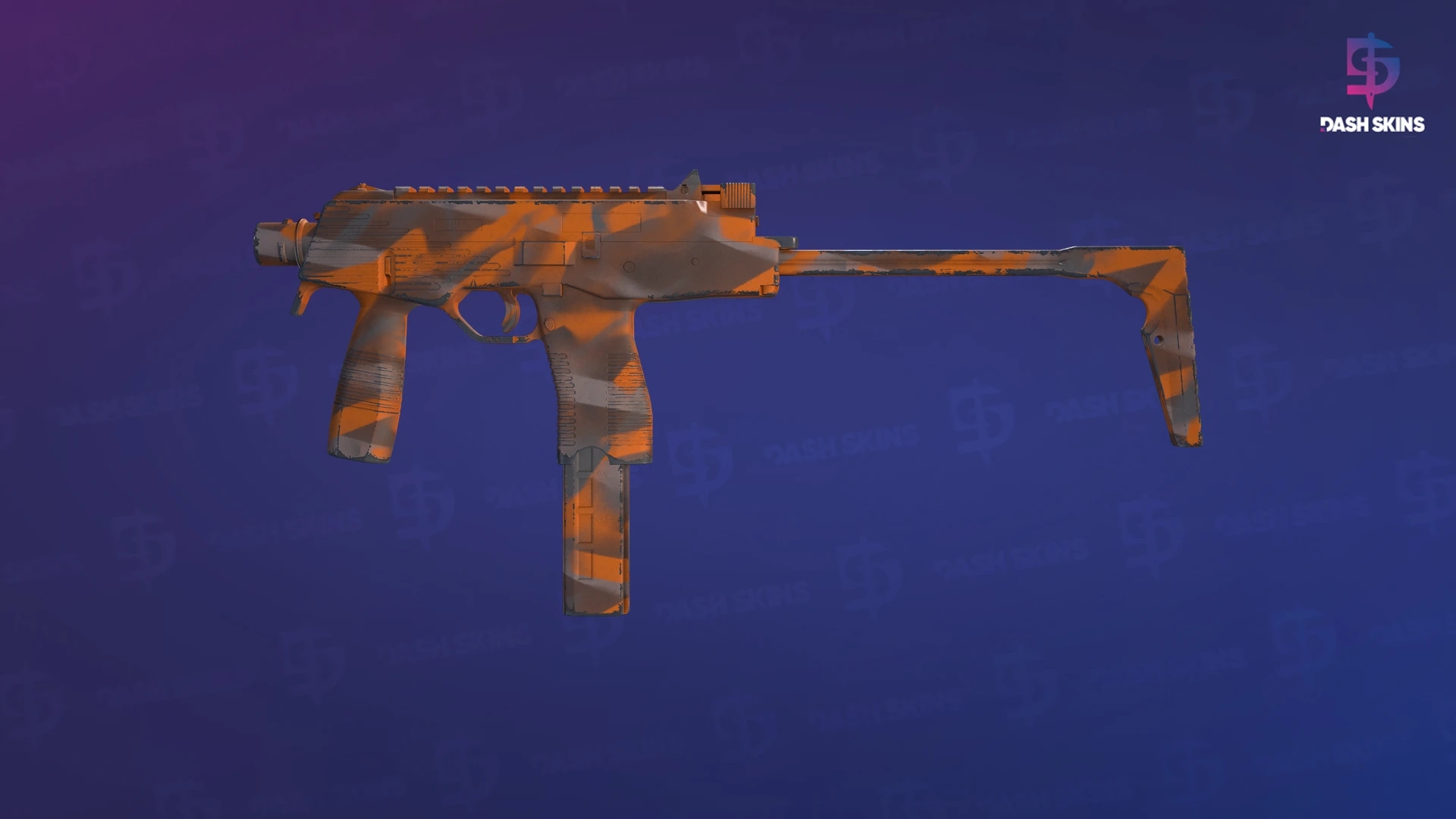 MP9 | Orange Peel (Minimal Wear) Screenshot Playside