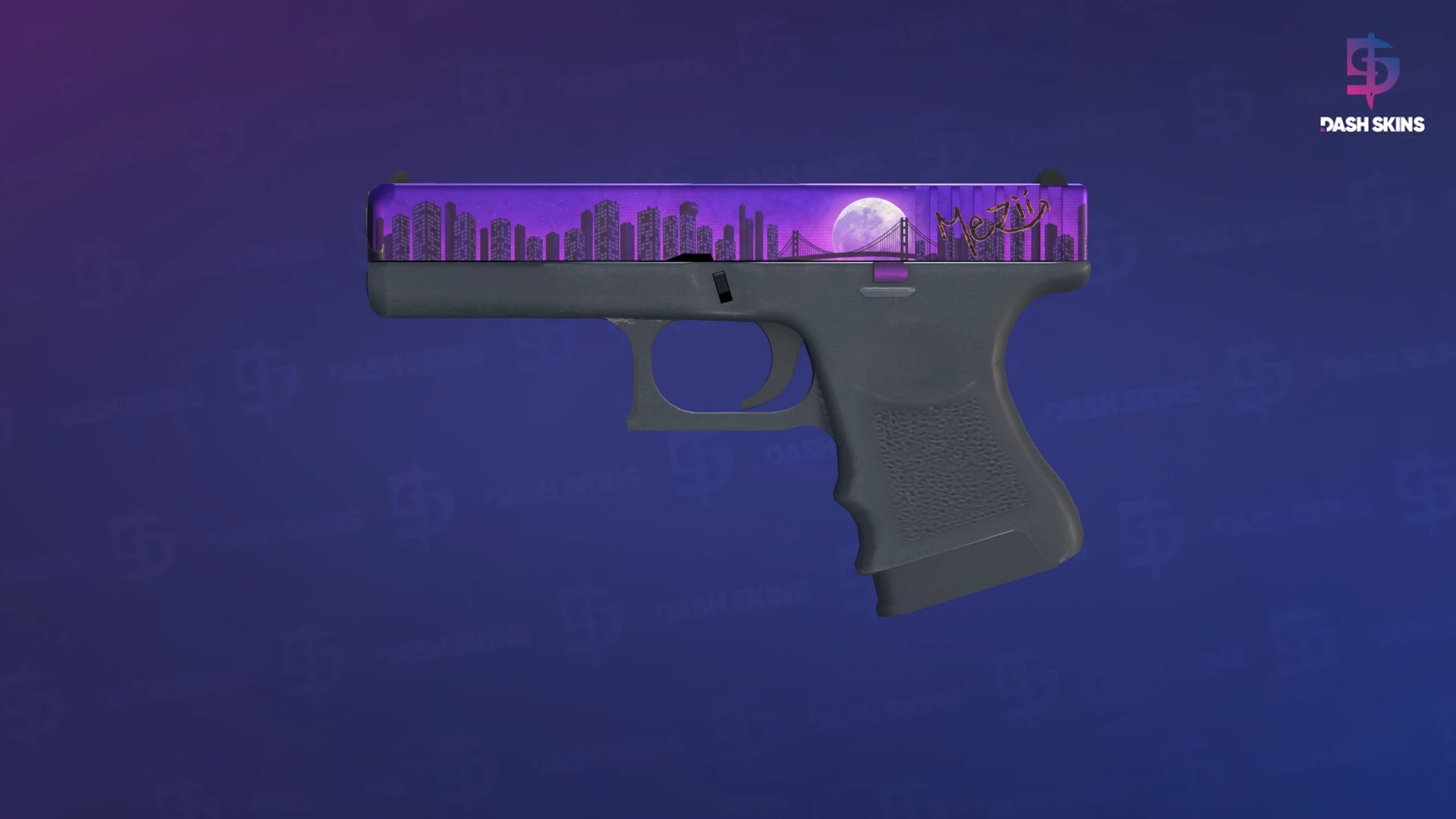 Glock-18 | Moonrise (Factory New) Screenshot Playside