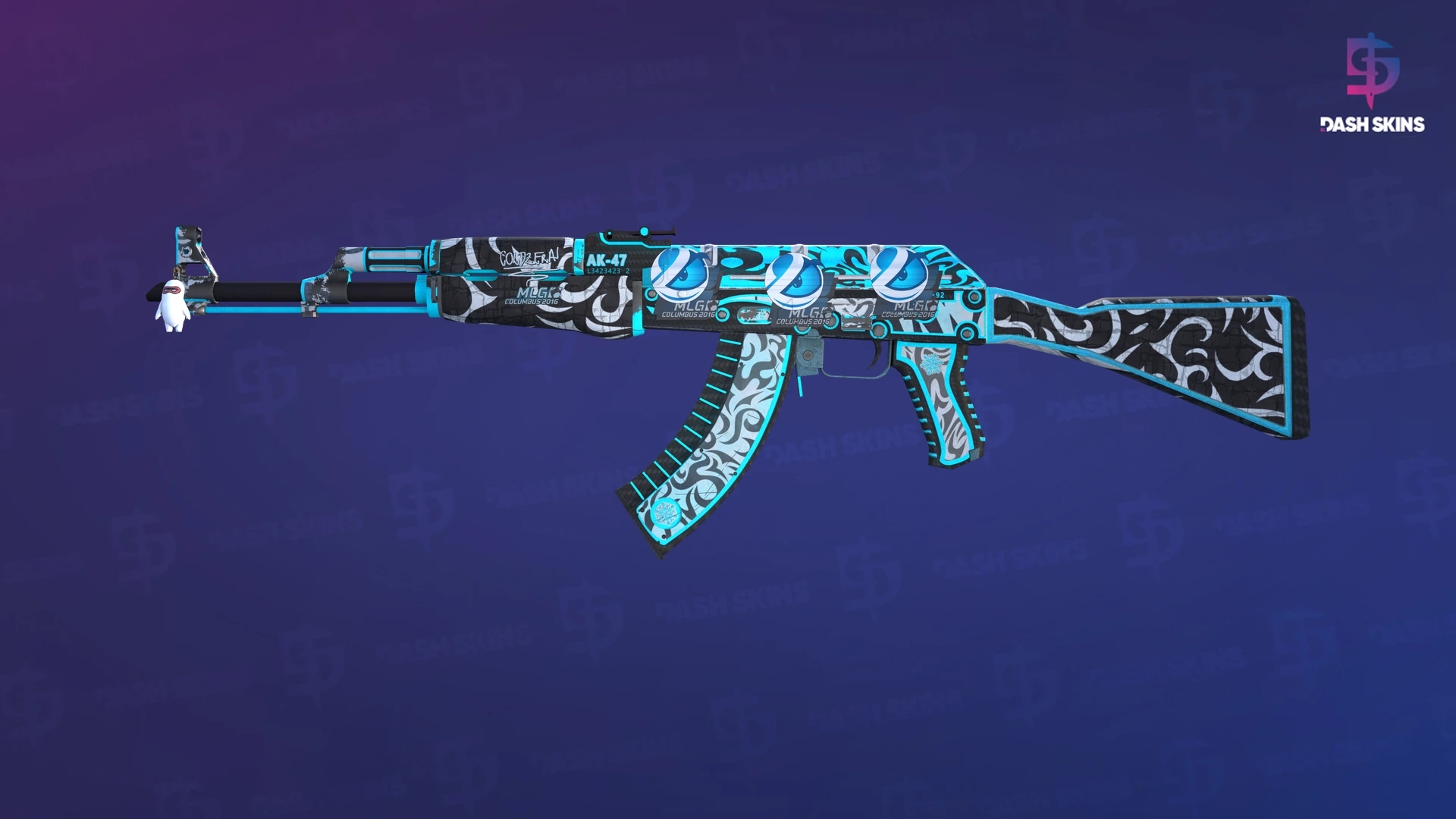 AK-47 | Frontside Misty (Field-Tested) Screenshot Playside