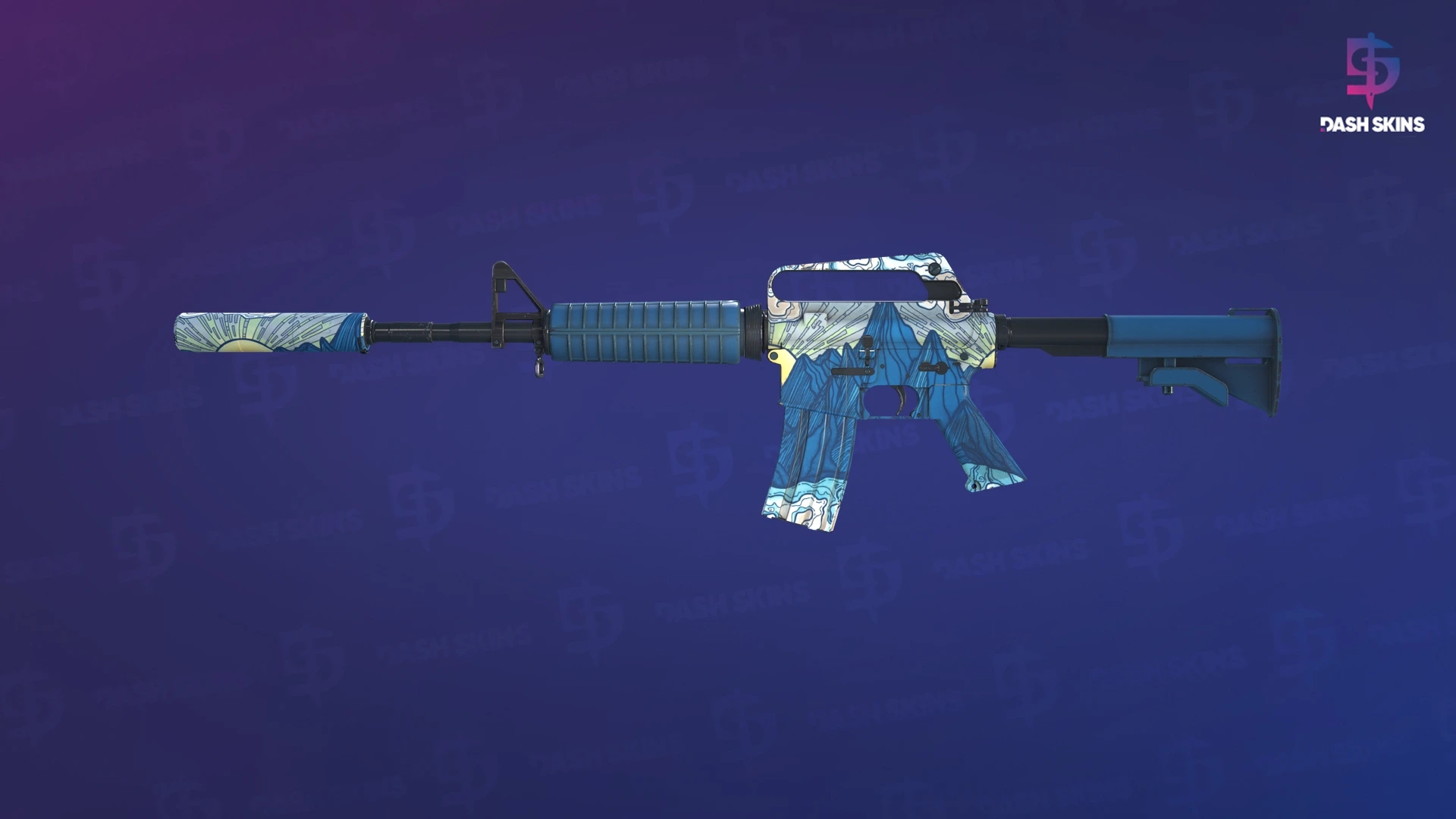 M4A1-S | Solitude (Minimal Wear) Screenshot Playside
