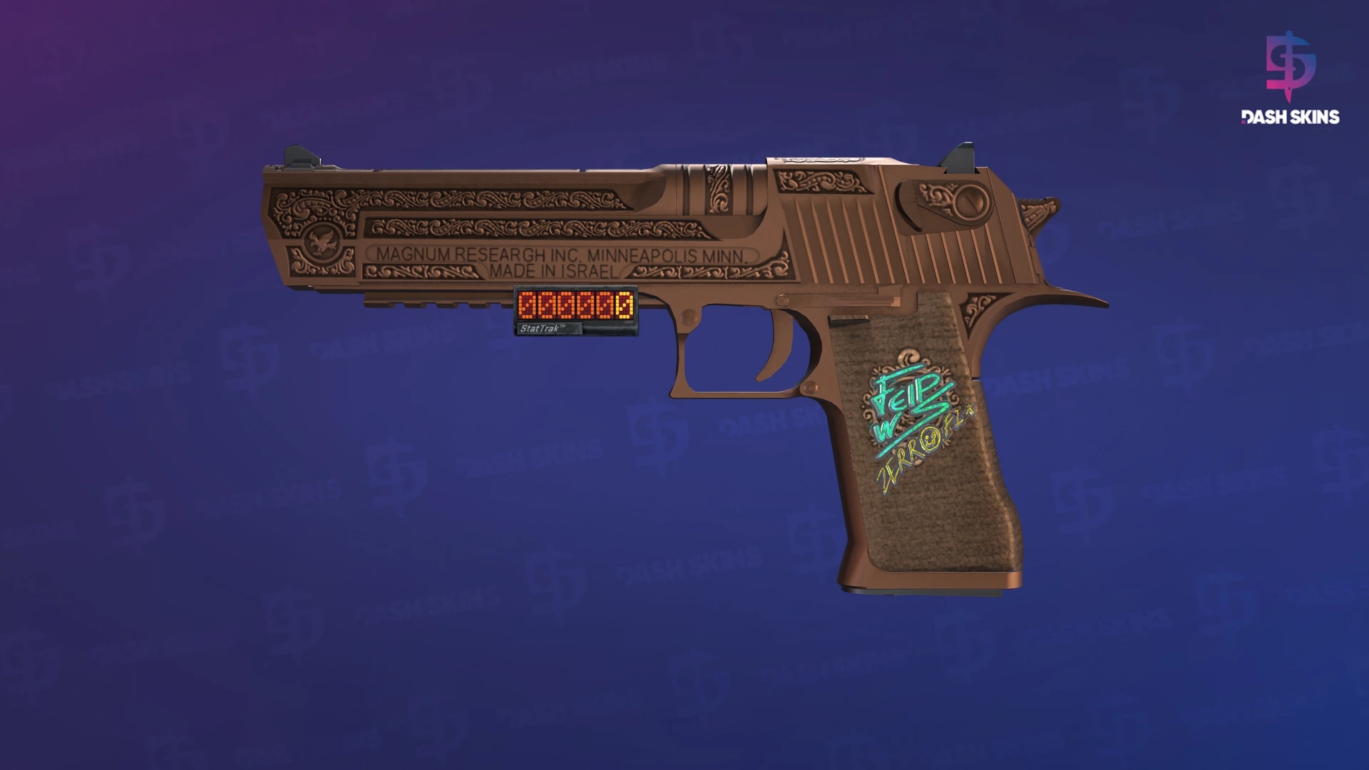 StatTrak™ Desert Eagle | Corinthian (Minimal Wear) Screenshot Playside