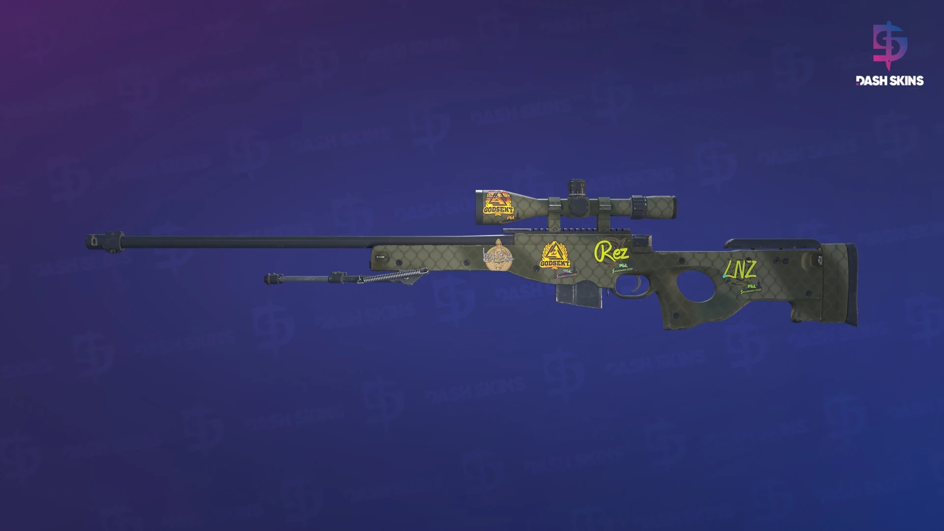 AWP | Safari Mesh (Minimal Wear) Screenshot Playside