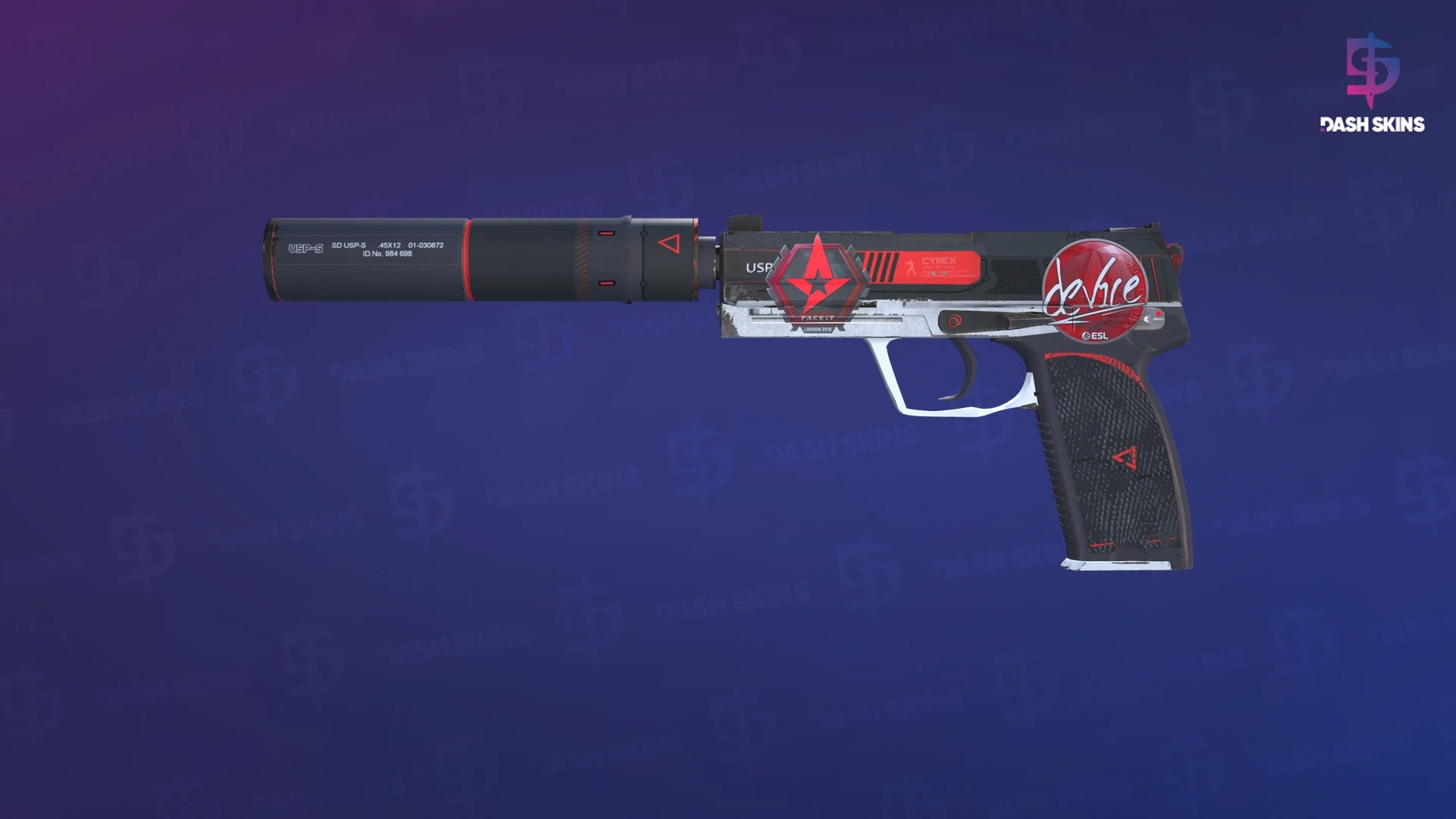 USP-S | Cyrex (Field-Tested) Screenshot Playside