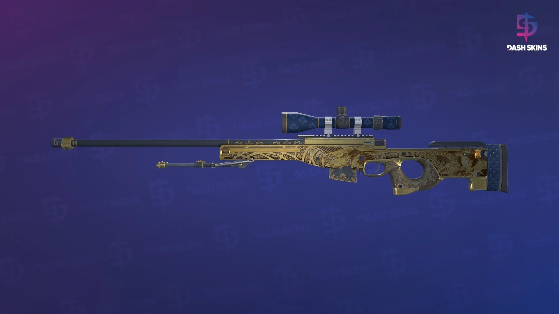 AWP | Queen's Gambit (Field-Tested) Screenshot Playside