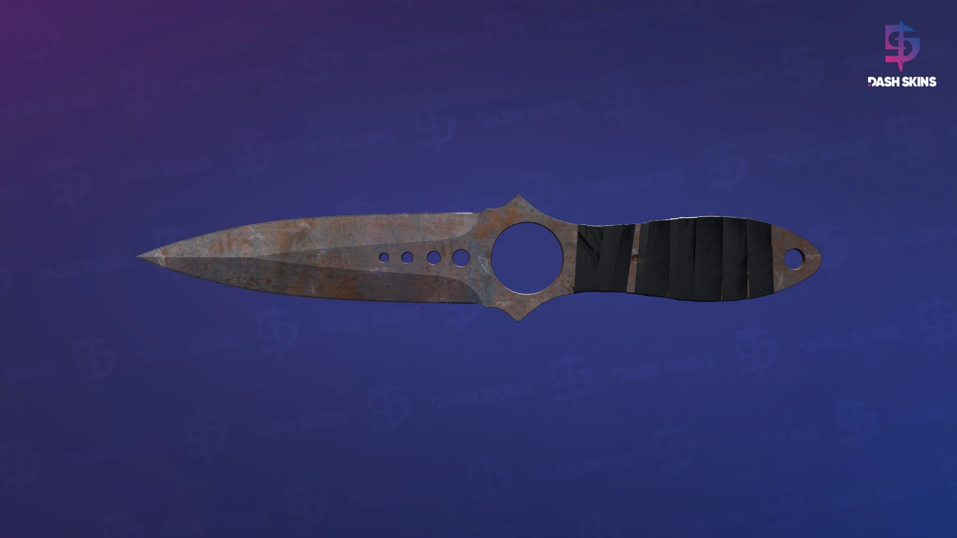 ★ Skeleton Knife | Rust Coat (Battle-Scarred) Screenshot Playside