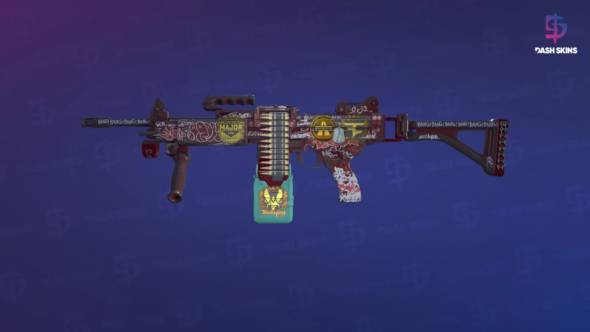Souvenir Negev | Wall Bang (Factory New) Screenshot Playside