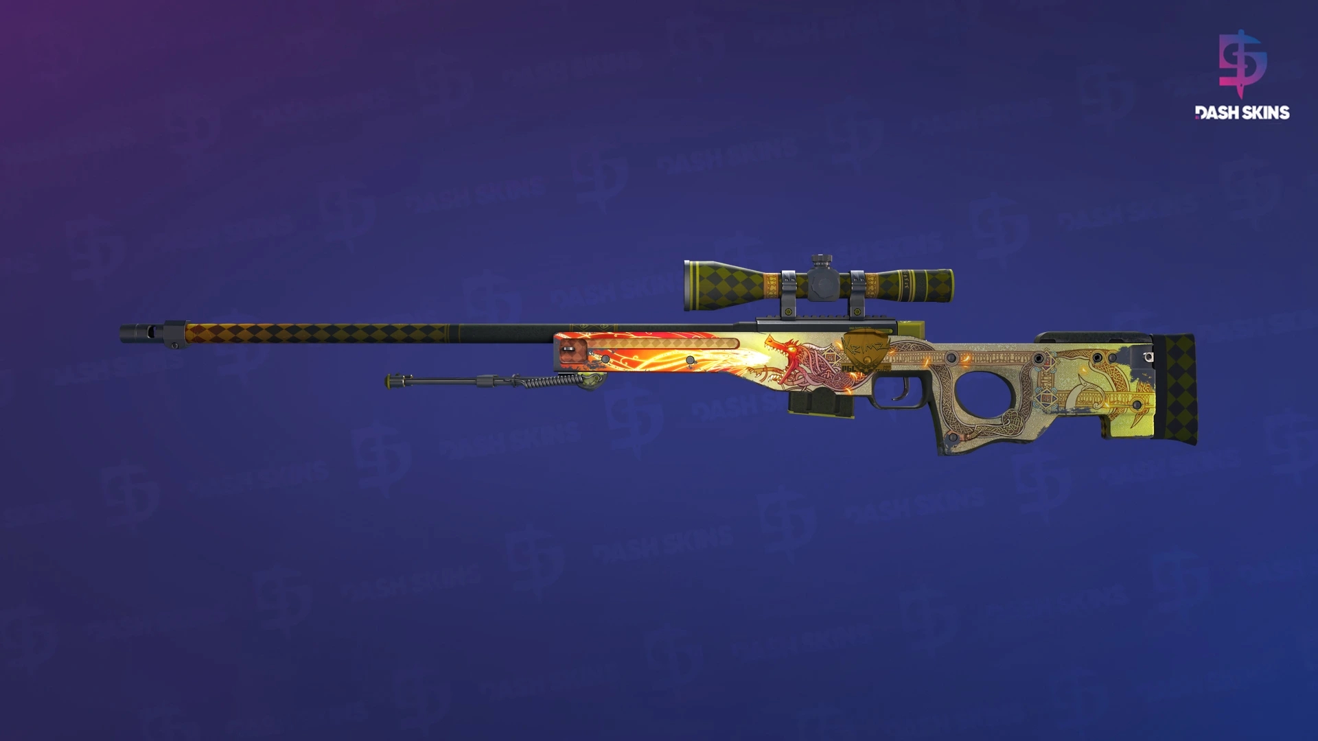 AWP | Dragon Lore (Field-Tested) Screenshot Playside