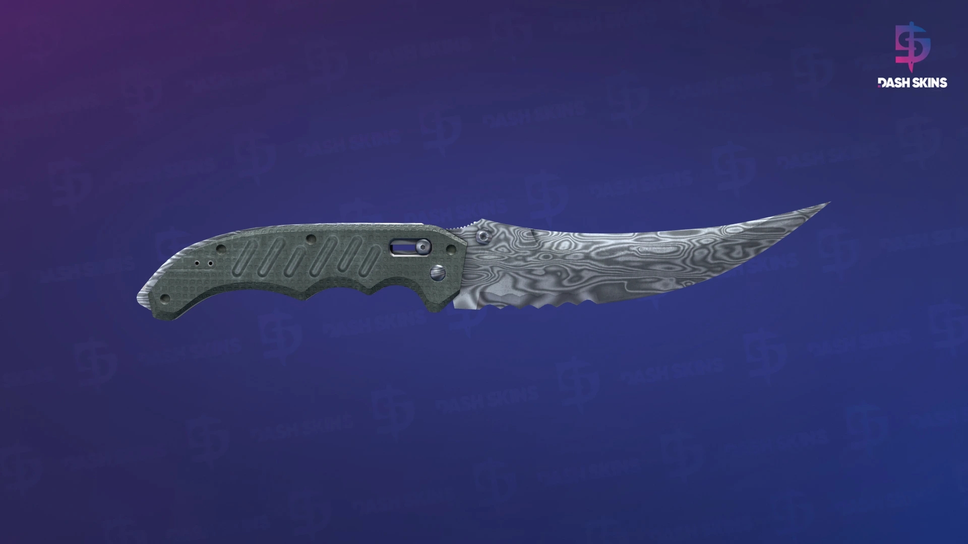 ★ Flip Knife | Damascus Steel (Field-Tested) Screenshot Playside