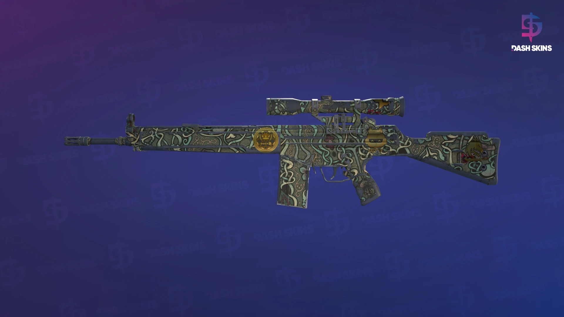 Souvenir G3SG1 | New Roots (Field-Tested) Screenshot Playside