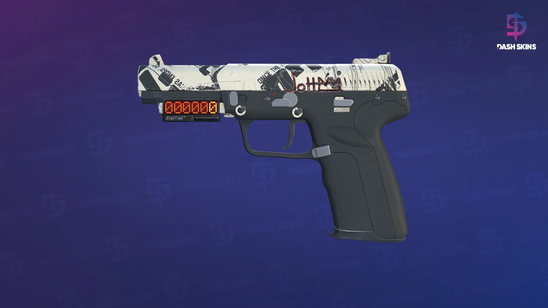 StatTrak™ Five-SeveN | Kami (Minimal Wear) Screenshot Playside