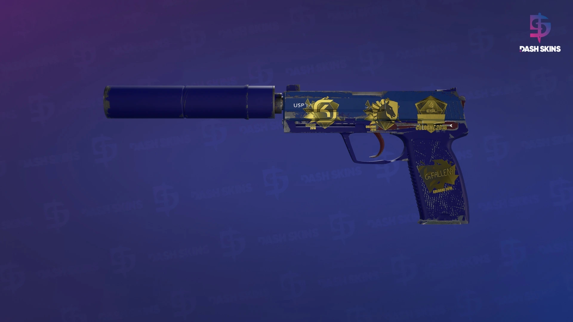Souvenir USP-S | Royal Blue (Field-Tested) Screenshot Playside