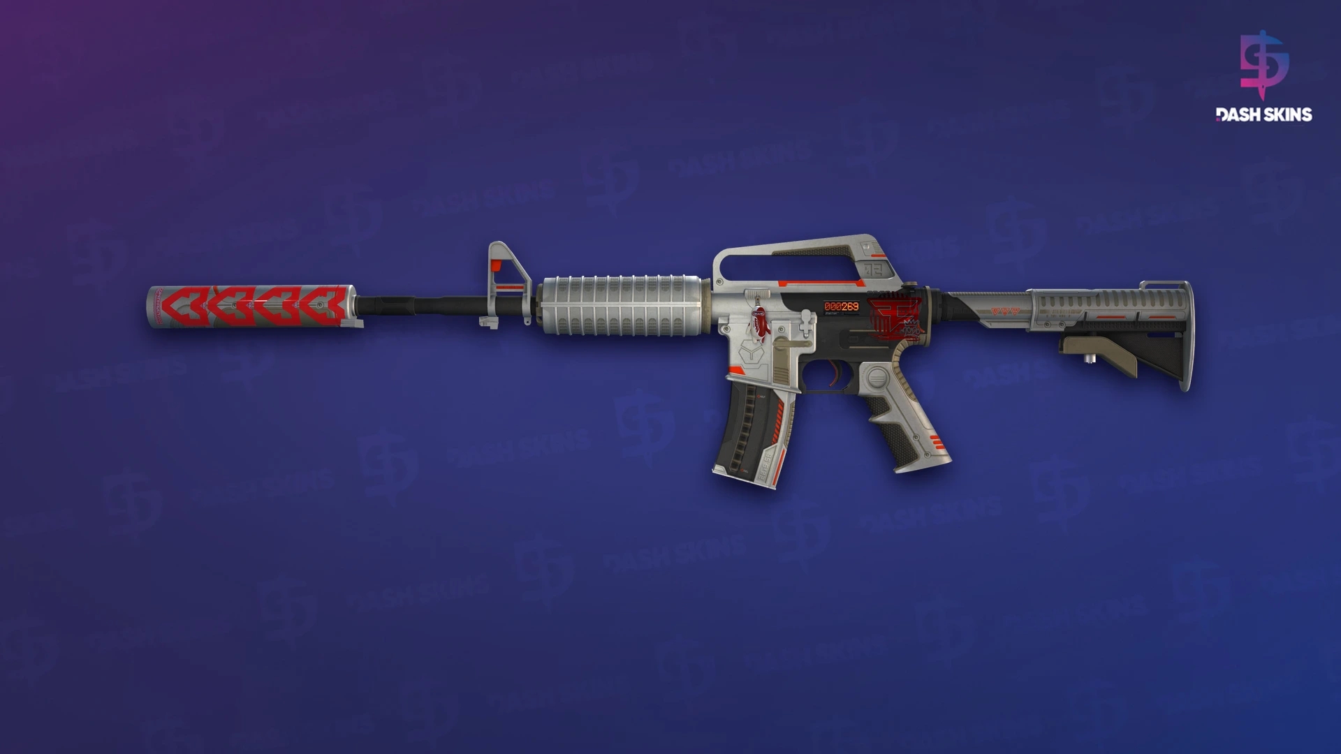 StatTrak™ M4A1-S | Mecha Industries (Field-Tested) Screenshot Playside