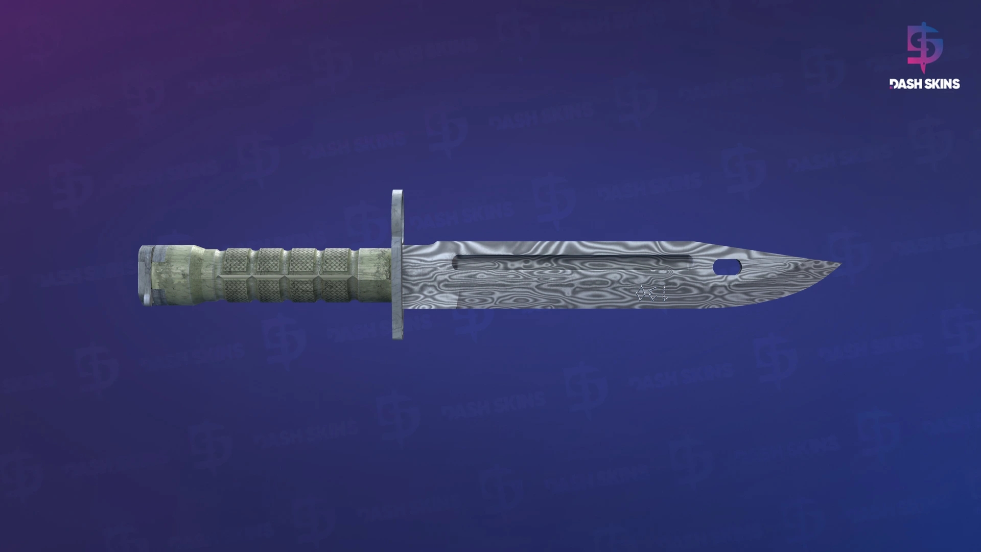 ★ StatTrak™ Bayonet | Damascus Steel (Field-Tested) Screenshot Playside