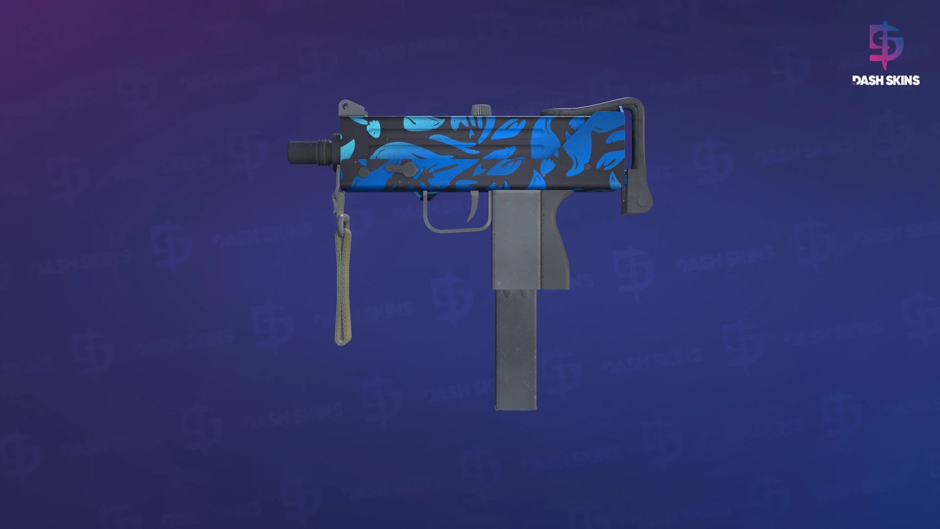 MAC-10 | Oceanic (Field-Tested) Screenshot Playside