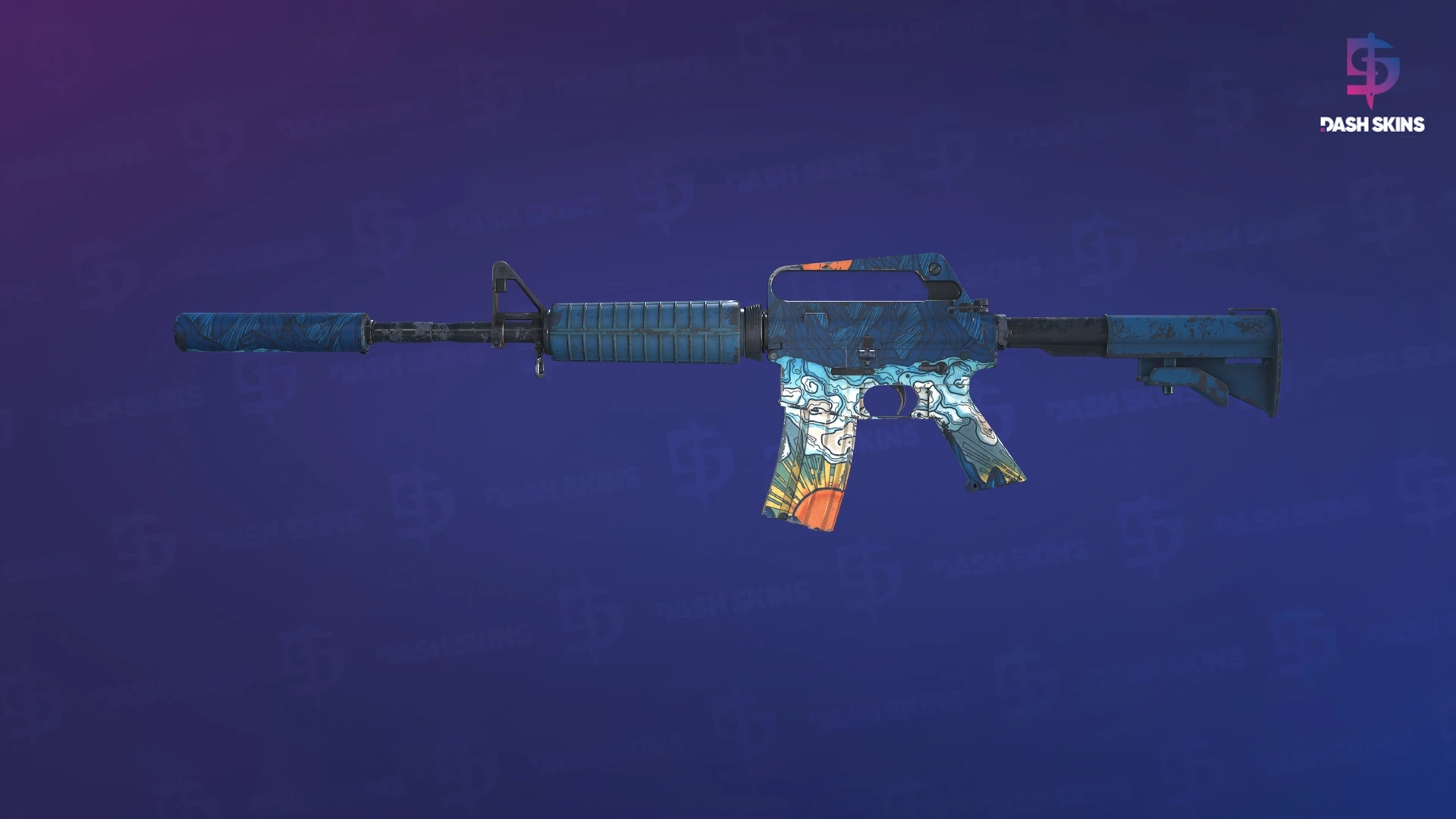 M4A1-S | Solitude (Field-Tested) Screenshot Playside