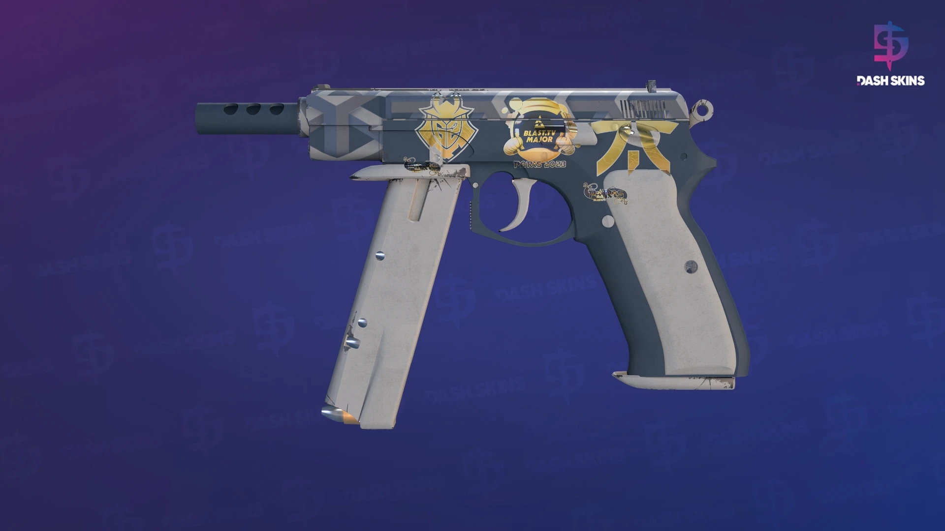Souvenir CZ75-Auto | Framework (Minimal Wear) Screenshot Playside