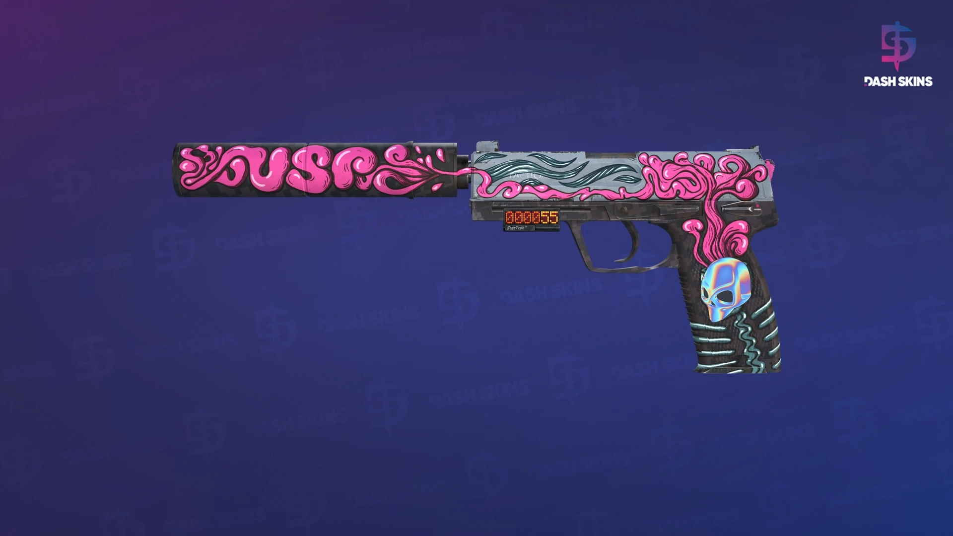 StatTrak™ USP-S | Cortex (Field-Tested) Screenshot Playside