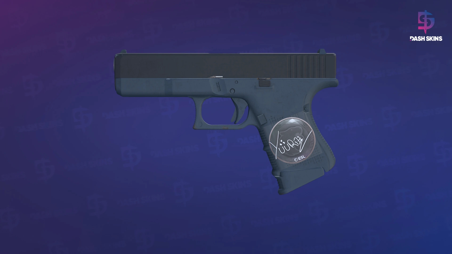 Souvenir Glock-18 | Night (Minimal Wear) Screenshot Playside