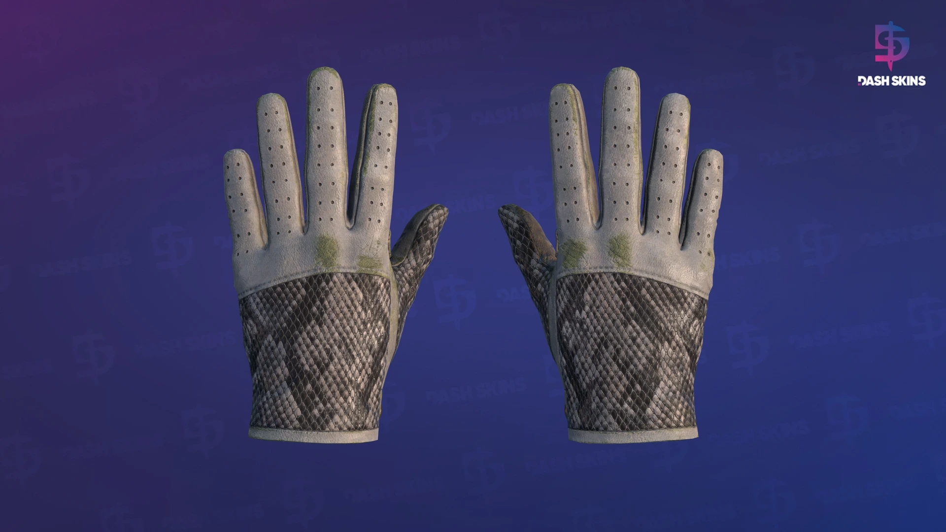 ★ Driver Gloves | King Snake (Well-Worn) Screenshot Playside