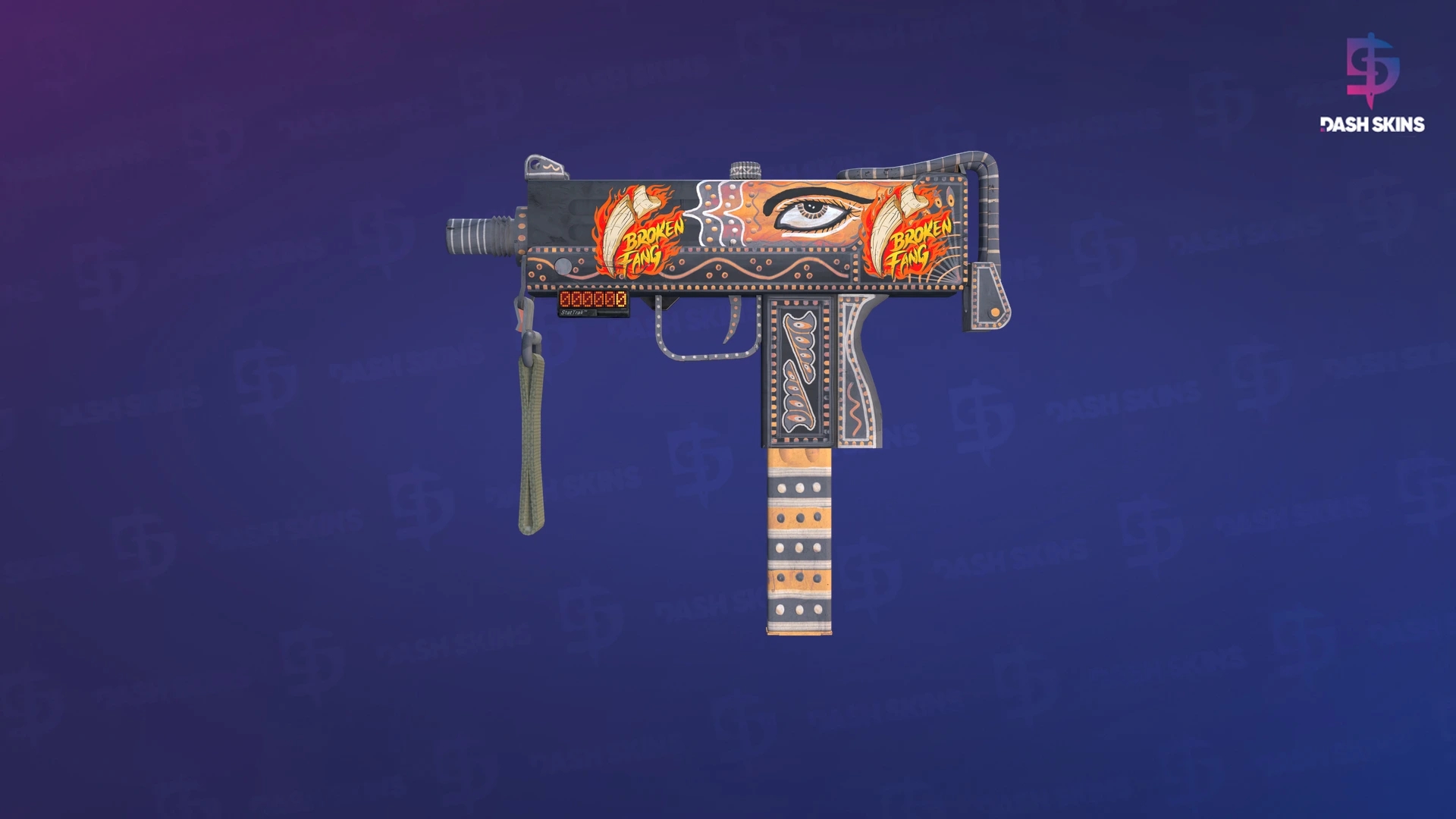 StatTrak™ MAC-10 | Rangeen (Field-Tested) Screenshot Playside