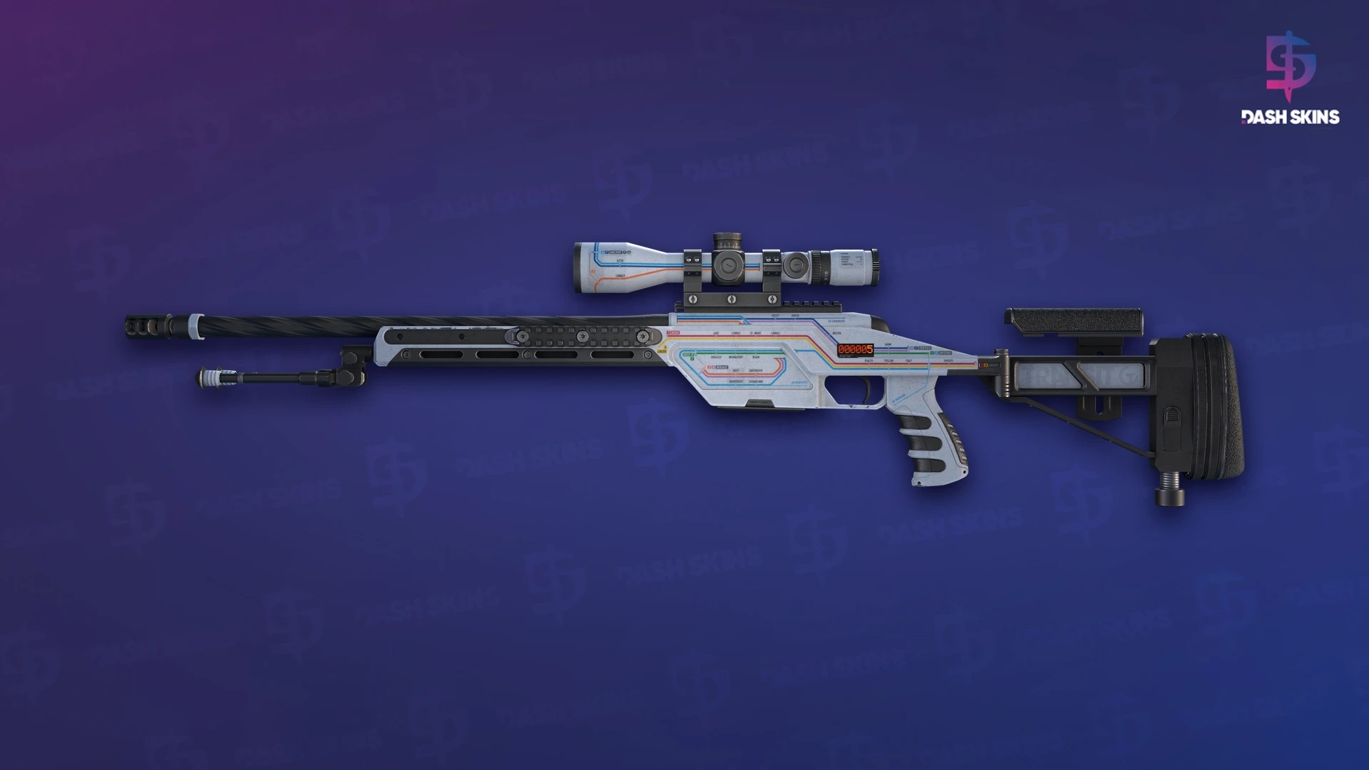 StatTrak™ SSG 08 | Rapid Transit (Field-Tested) Screenshot Playside