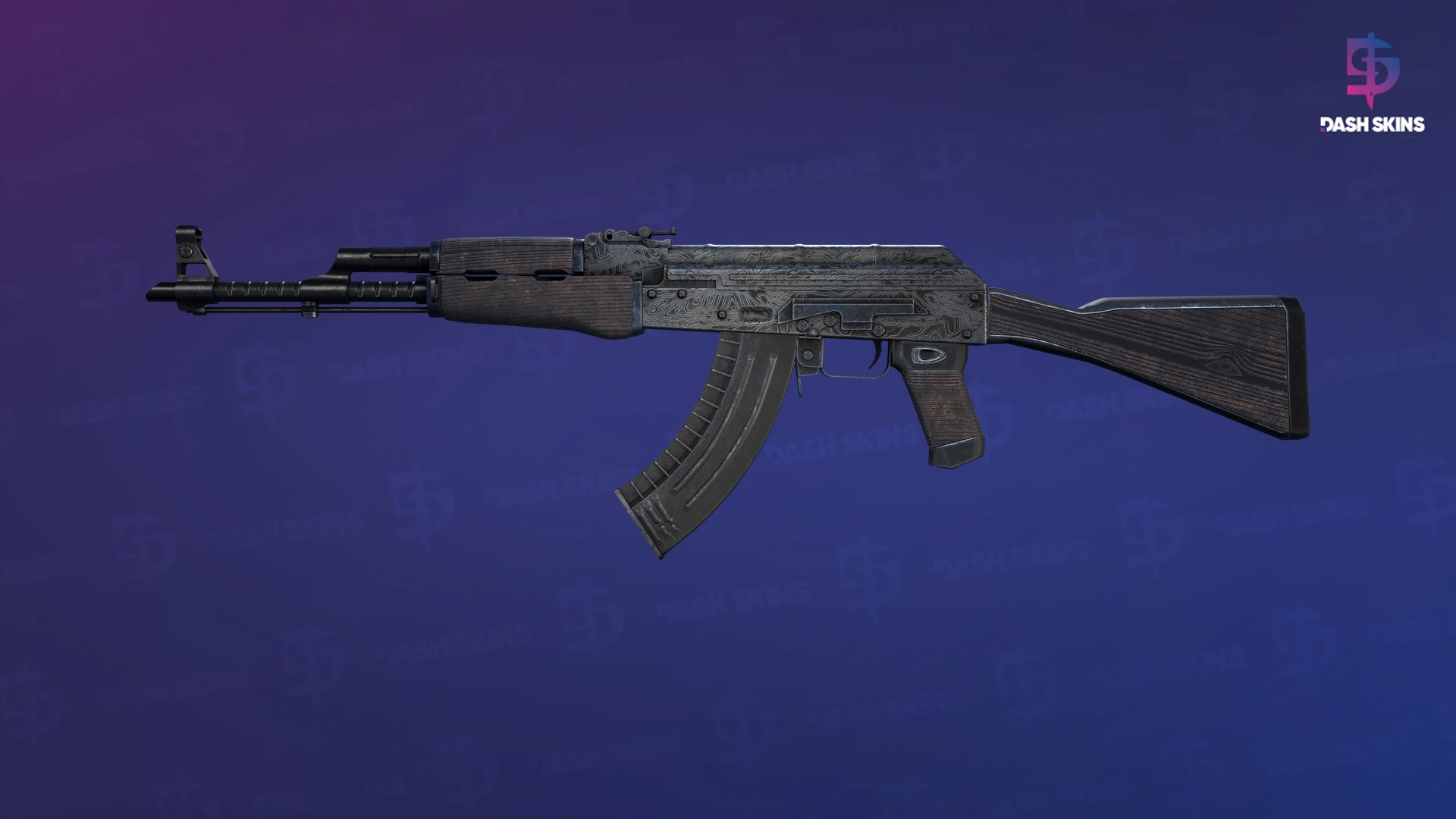 AK-47 | Steel Delta (Factory New) Screenshot Playside