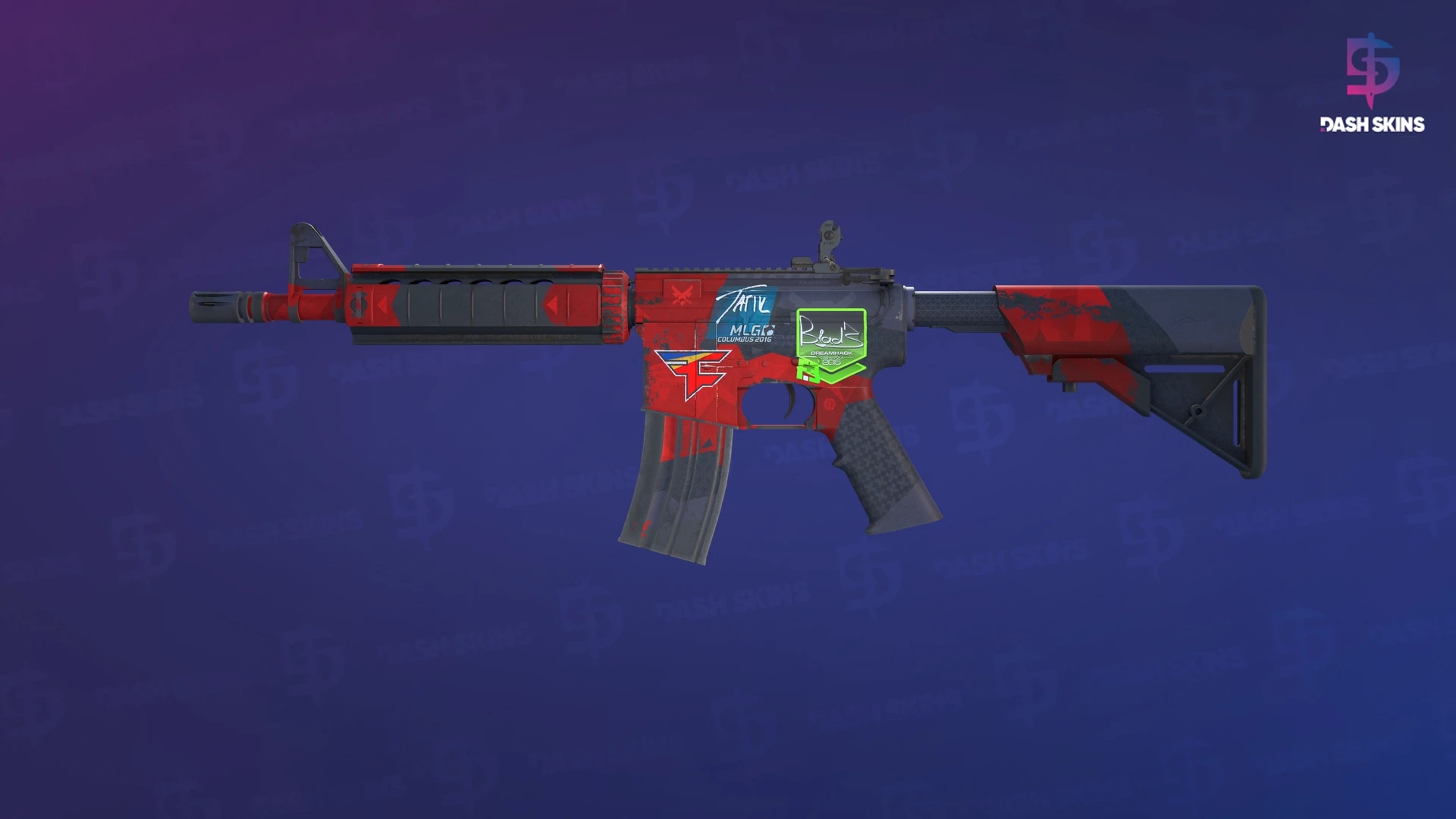 M4A4 | Evil Daimyo (Field-Tested) Screenshot Playside