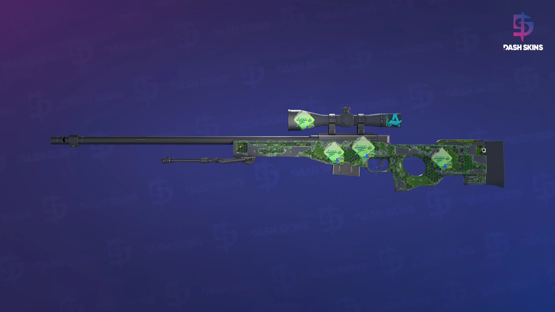 AWP | Pit Viper (Well-Worn) Screenshot Playside