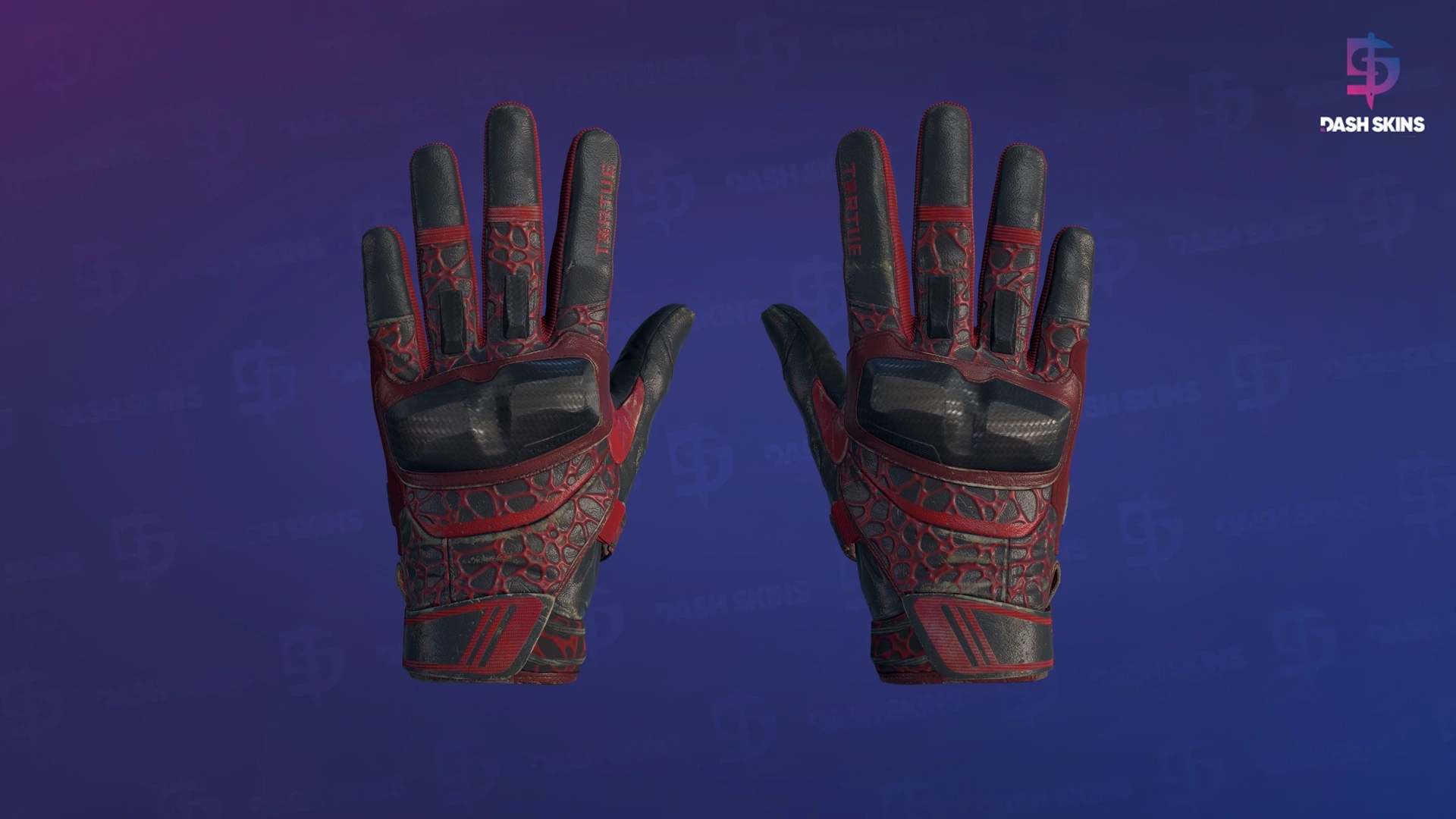 ★ Moto Gloves | Blood Pressure (Well-Worn) Screenshot Playside